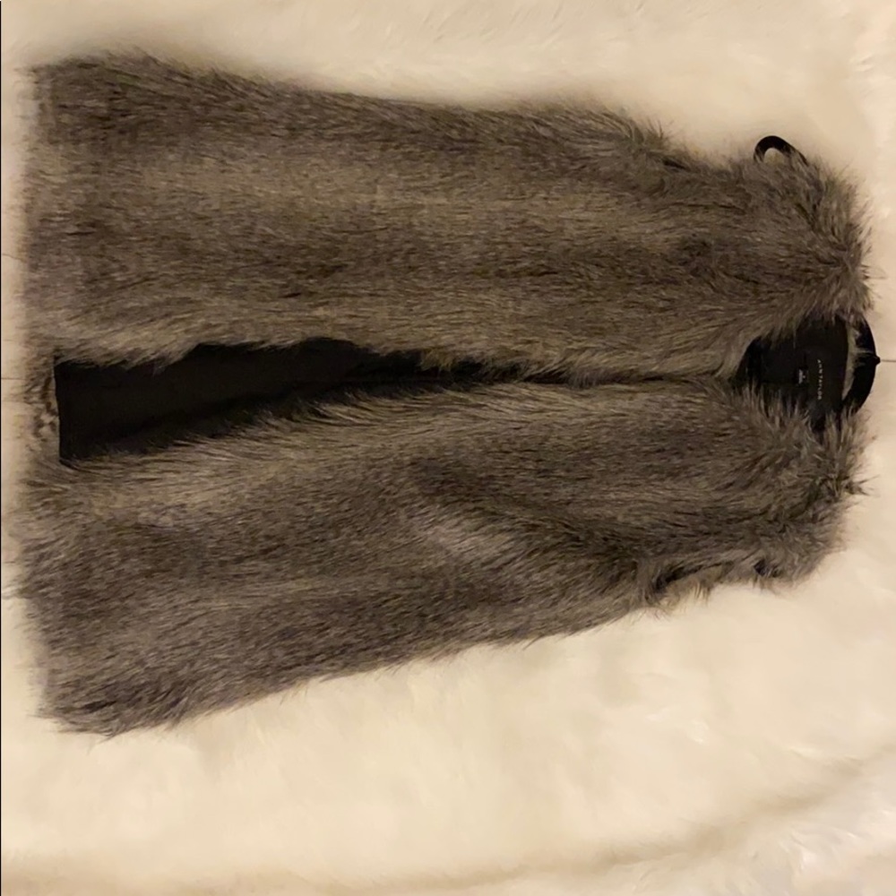 Ann Taylor Faux Fur Vest